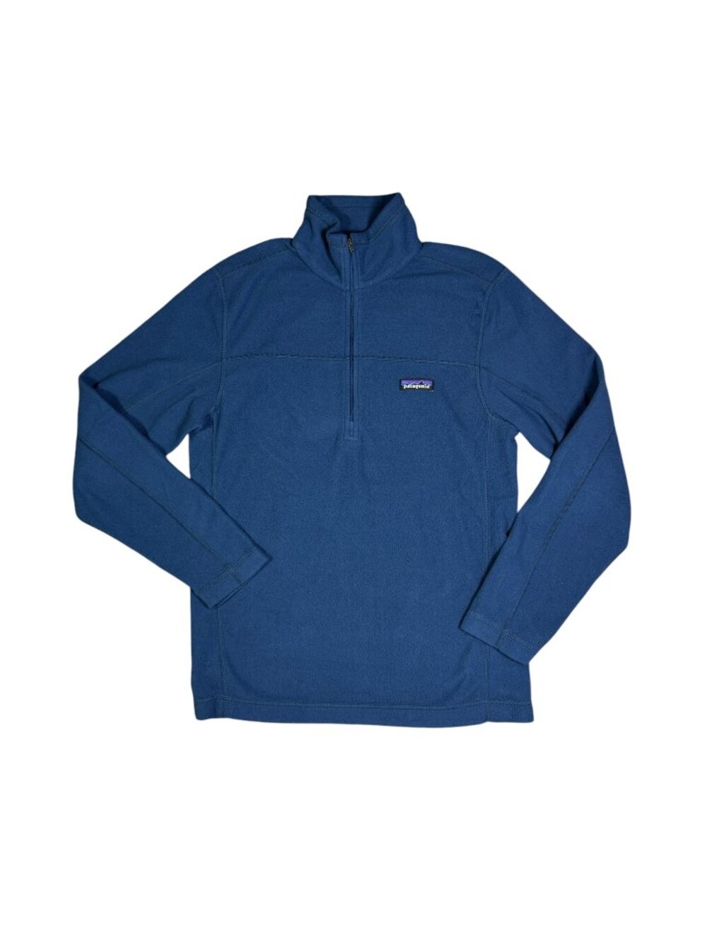 Patagonia Micro D Fleece Quarter Zip Pullover Blue Small 26176